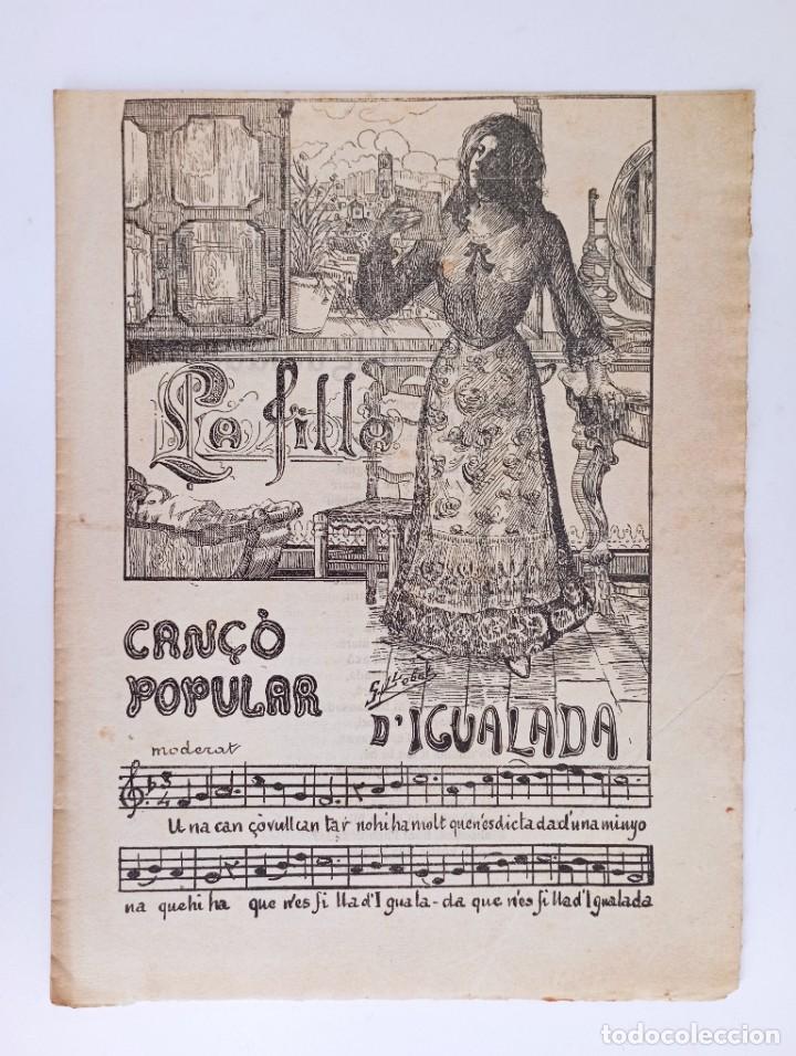 Catalogues de Musique: La filla d'Igualada, Can&ccedil;o Popular Catalana - Can&ccedil;o LX