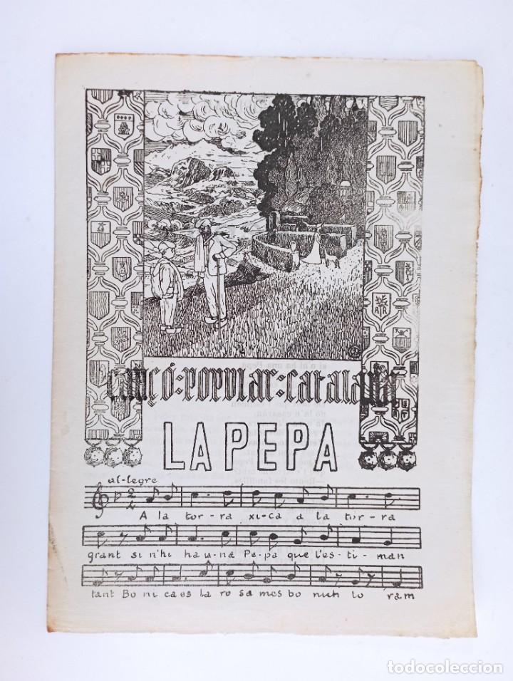 Catalogues de Musique: La Pepa, Can&ccedil;o Popular Catalana - Can&ccedil;o XIII