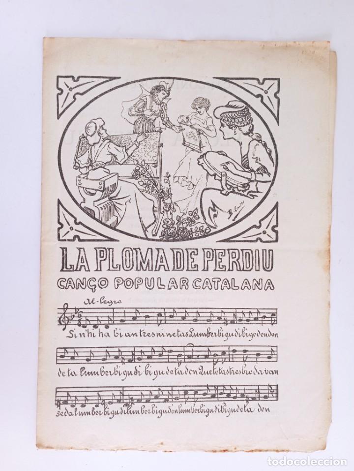 Catalogues de Musique: La ploma de perdiu, Can&ccedil;o Popular Catalana - Can&ccedil;o LXXII