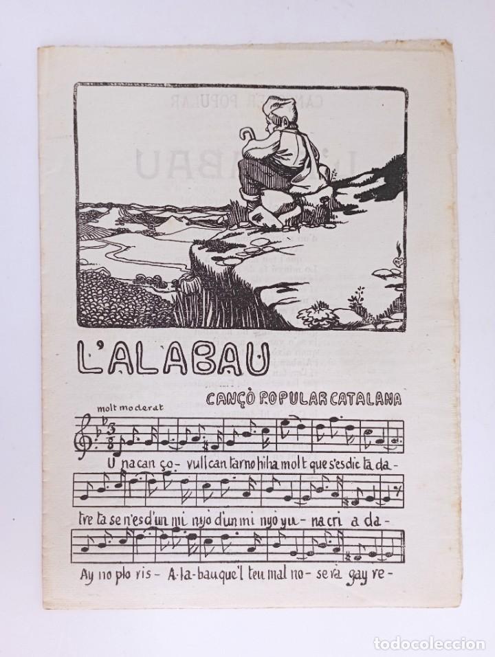 Catalogues de Musique: L'Alabau, Can&ccedil;o Popular Catalana - Can&ccedil;o XLIX