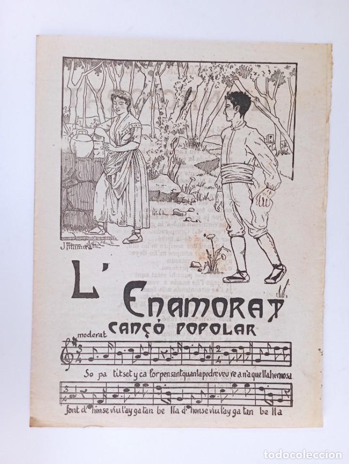 Catalogues de Musique: L'enamorat, Can&ccedil;o Popular Catalana - Can&ccedil;o LVII - Josep Altimira il.