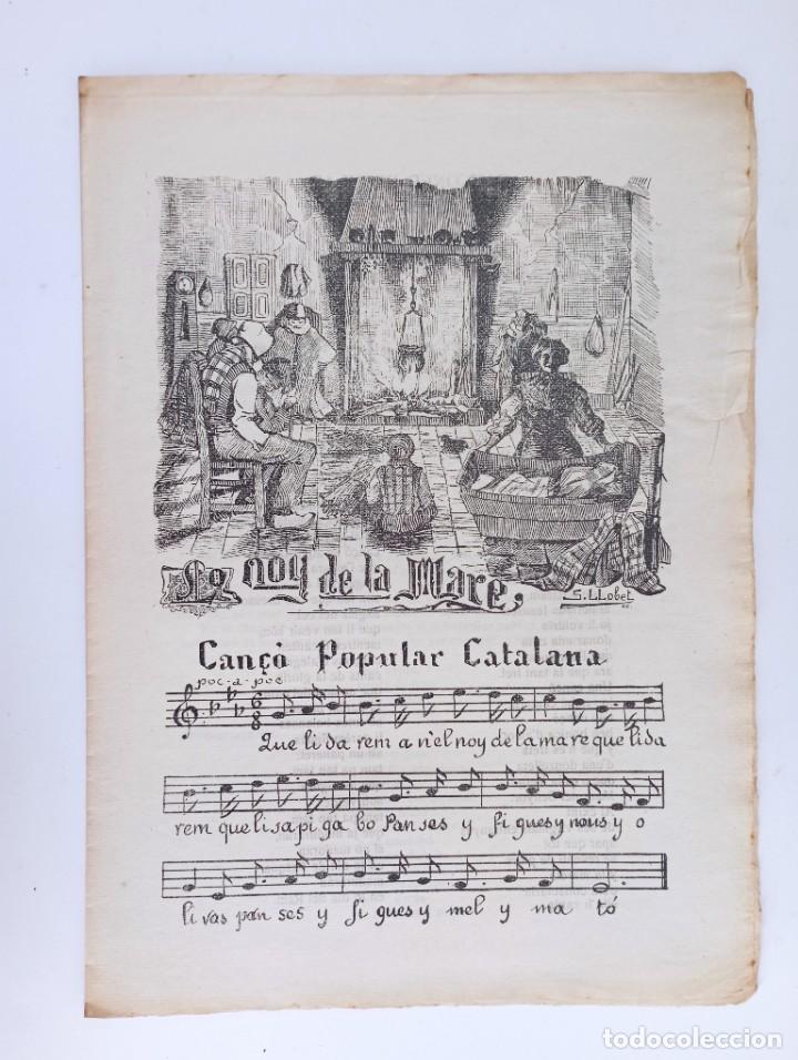 Catalogues de Musique: Lo noy de la mare, Can&ccedil;o Popular Catalana - Can&ccedil;o LXI - Sebasti&agrave; Llobet il.