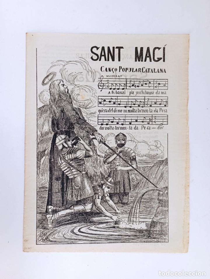 Cat&aacute;logos de M&uacute;sica: Sant Mag&iacute;, Can&ccedil;o Popular Catalana - Can&ccedil;o XLVI - Joaquim Bas il.