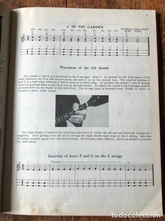 Cat&aacute;logos de m&uacute;sica: ELEMENTARY METHOD FOR THE BALALAIKA - NEW YORK 1966 - Foto 4