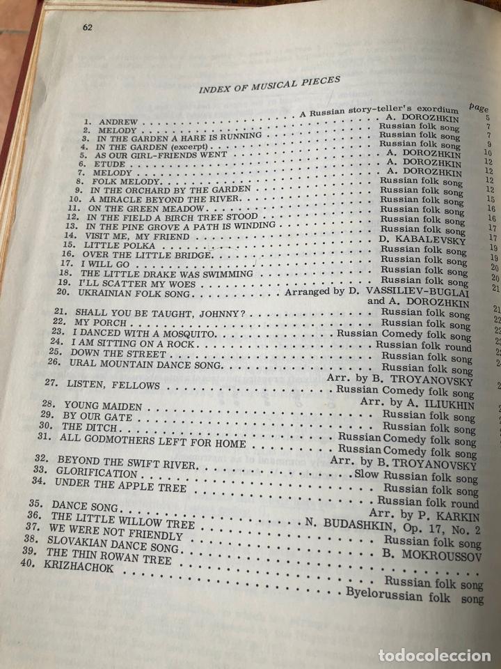 Cat&aacute;logos de m&uacute;sica: ELEMENTARY METHOD FOR THE BALALAIKA - NEW YORK 1966 - Foto 6