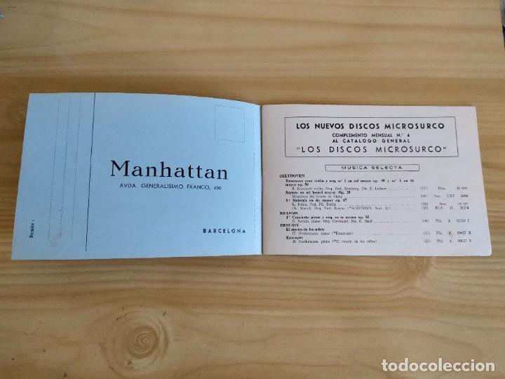 Cat&aacute;logos de m&uacute;sica: CATALOGO 10.000 DISCOS MANHATTAN COMPLEMENTO MENSUAL N&deg;.4 - Foto 2