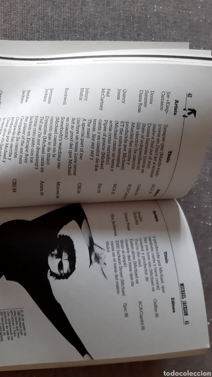 Cat&aacute;logos de m&uacute;sica: LIBRO &rdquo;MICHAEL JACKSON&rdquo; - Foto 5