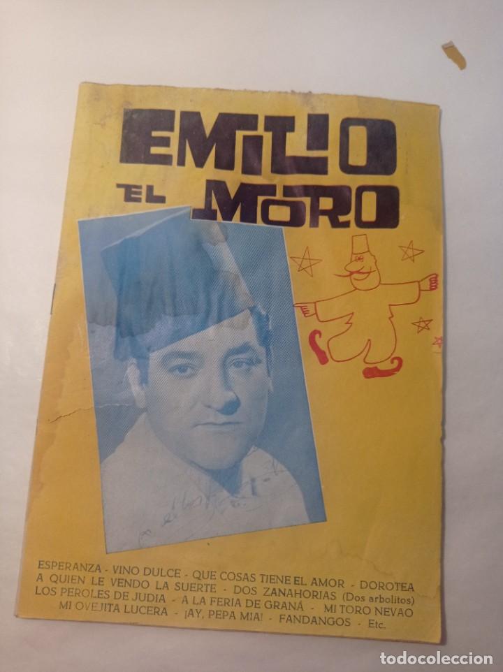 Catalogues de Musique: Antiguo cat&aacute;logo cancionero Emilio el moro discos zafiro a&ntilde;o 1962