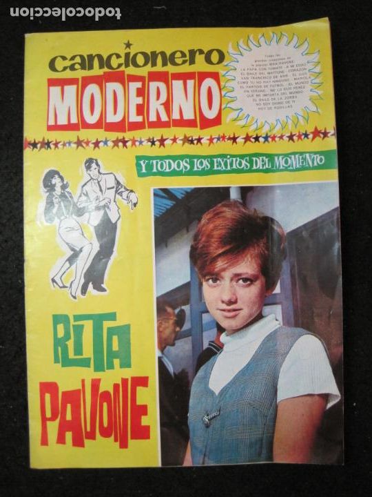 Catalogues de Musique: RITA PAVONE-CANCIONERO MODERNO-VER FOTOS-(K-6735)