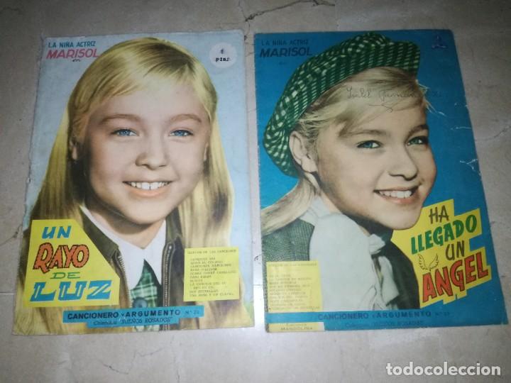 Catalogues de Musique: LOTE DE 2 CANCIONEROS Y ARGUMENTO DE MARISOL