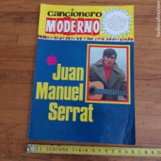Catálogos de Música: REVISTA CANCIONERO MODERNO DE 1968, ESPECIAL JUAN MANUEL SERRAT