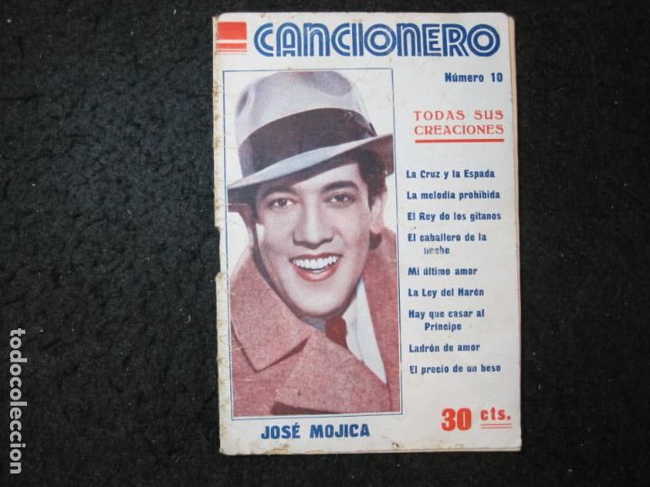 Cat&aacute;logos de M&uacute;sica: JOSE MOJICA-CANCIONERO-VER FOTOS-(K-6927)