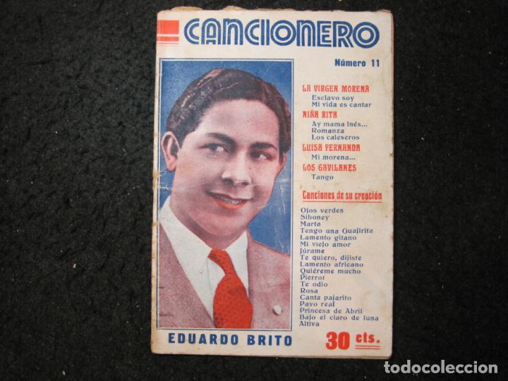 Catalogues de Musique: EDUARDO BRITO-CANCIONERO-VER FOTOS-(K-6948)