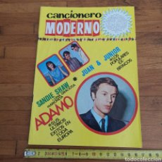 Catálogos de Música: REVISTA CANCIONERO MODERNO DE 1965, ESPECIAL ADAMO, SANDIE SHAW