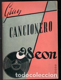 Cat&aacute;logos de m&uacute;sica: Gran cancionero Odeon - Foto 1
