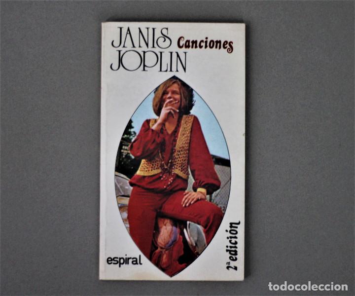 Catalogues de Musique: JANIS JOPLIN//CANCIONES//ALBERTO MANZANO//ESPIRAL-FUNDAMENTOS-2&ordf;EDICI&Oacute;N//MADRID,1981