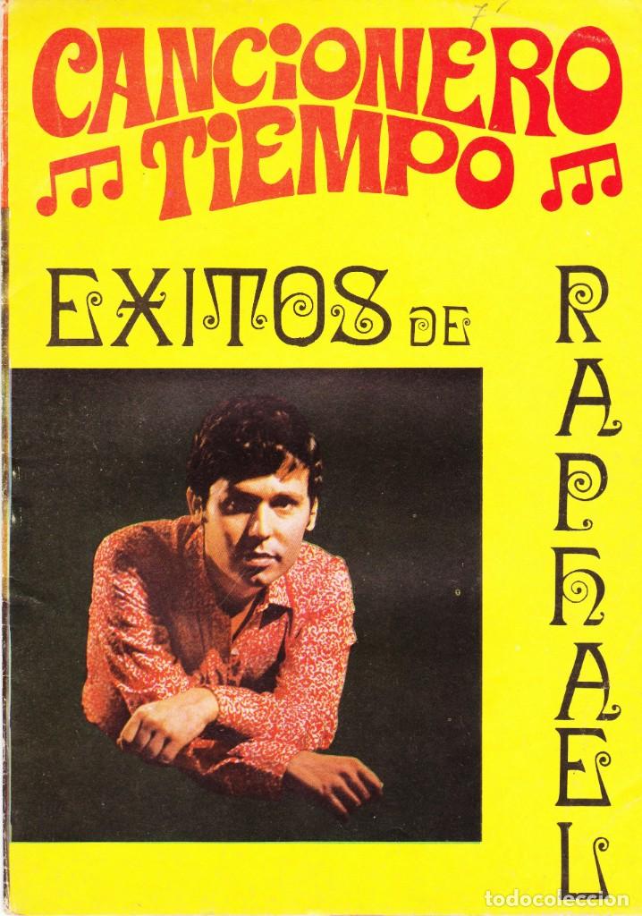 Cat&aacute;logos de m&uacute;sica: CANCIONERO TIEMPO EXITOS DE RAPHAEL - Foto 1