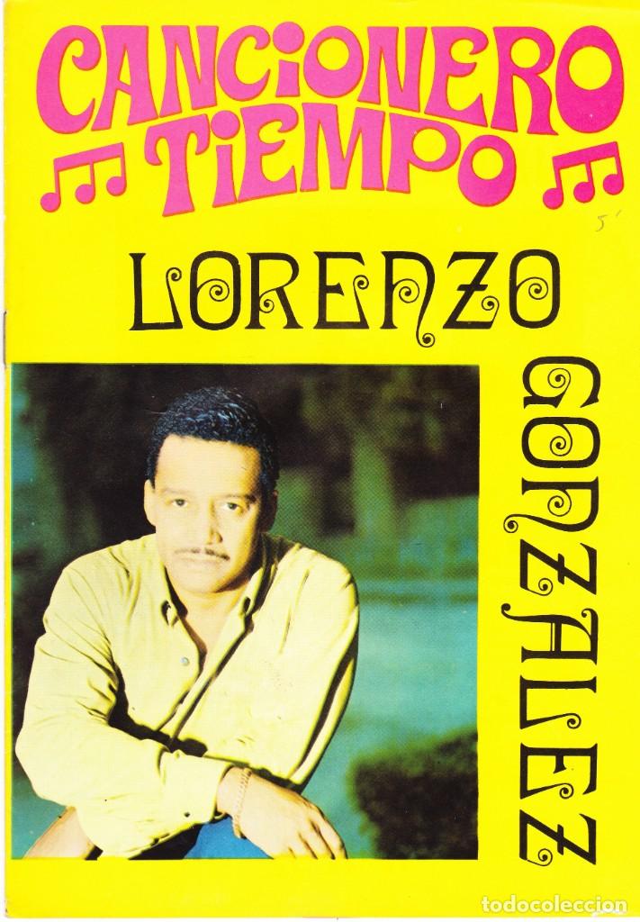 Catalogues de Musique: CANCIONERO TIEMPO LORENZO GONZALEZ