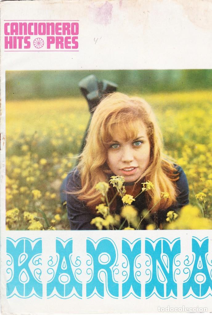 Cat&aacute;logos de M&uacute;sica: CANCIONERO HITS PRES KARINA