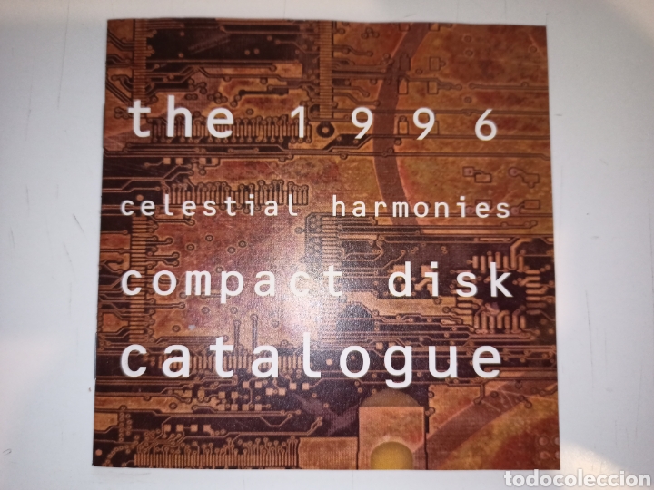 Catalogues de Musique: Celestial Harmonies - Cat&aacute;logo de 1996