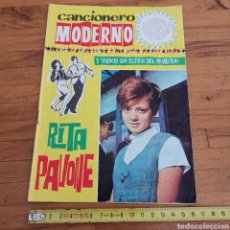 Catálogos de Música: REVISTA MUSICAL CANCIONERO MODERNO DE 1965, ESPECIAL RITA PAVONE