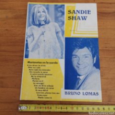 Catálogos de Música: REVISTA MUSICAL SANDIE SHAW, BRUNO LOMAS DE 1967