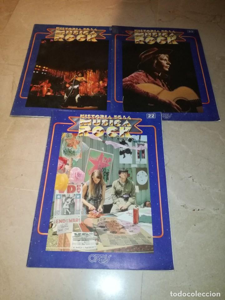 Catalogues de Musique: LOTE DE 3 LIBRETOS DE LA HISTORIA DE LA MUSICA ROCK