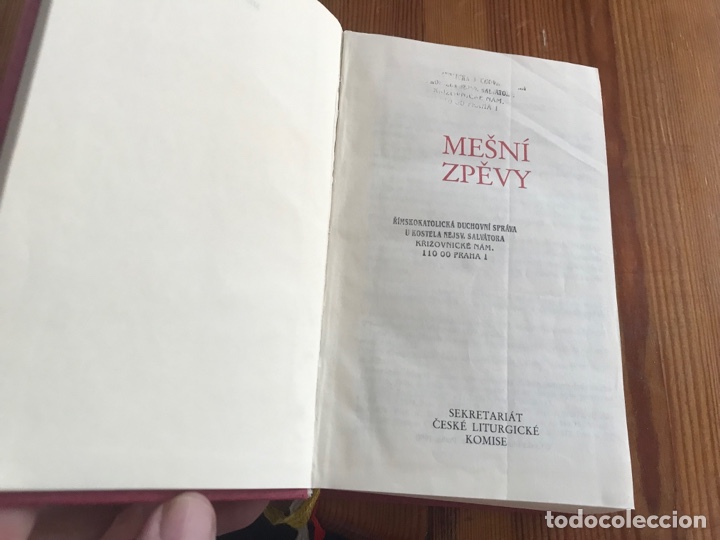 Catalogues de Musique: Mesni Zpevy. Praha 1990. Partituras m&uacute;sica religiosa. 1.092 p&aacute;ginas