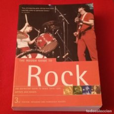 Catálogos de Música: TUE ROUGH GUIDE TO ROCK, 1223 PÁGINAS, EN RÚSTICA. BUEN EJEMPLAR, VER FOTOS.