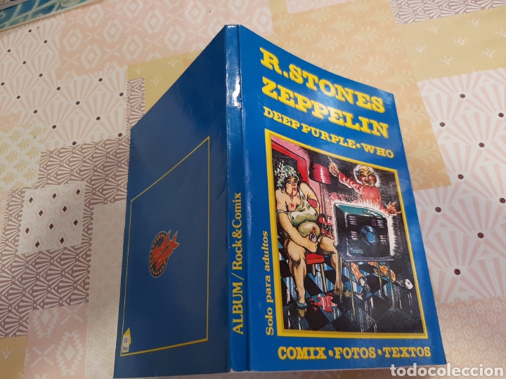 Cat&aacute;logos de M&uacute;sica: Rock Comix retapado del n&uacute;mero 2 y especial Rolling Stones