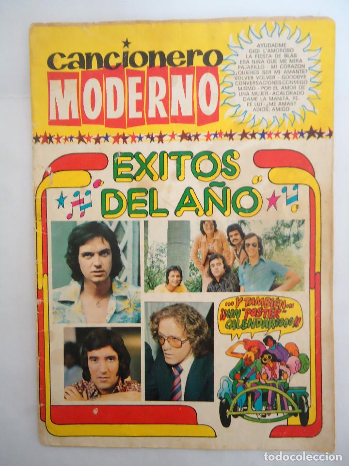Cat&aacute;logos de m&uacute;sica: CANCIONERO MODERNO , EXITOS DEL A&Ntilde;O. -- PP 7 - Foto 1