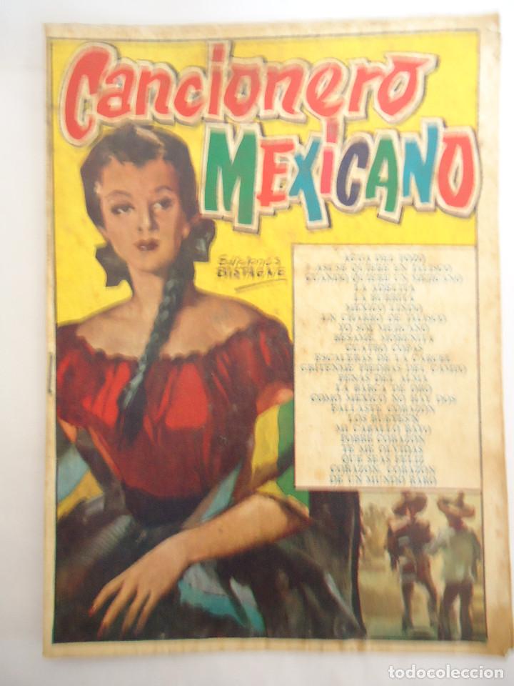 Cat&aacute;logos de M&uacute;sica: CANCIONERO MEXICANO DE EDICIONES BISTAGNE. -- PP 7