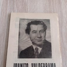 Catálogos de Música: CANCIONERO DE JUANITO VALDERRAMA. Lote 361336595
