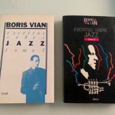 Catálogos de Música: ESCRITOS SOBRE JAZZ BORIS VIAN TOMO I Y II GRECH.