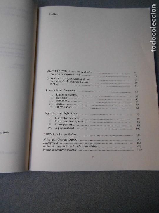 Cat&aacute;logos de m&uacute;sica: GUSTAV MAHLER - Foto 4