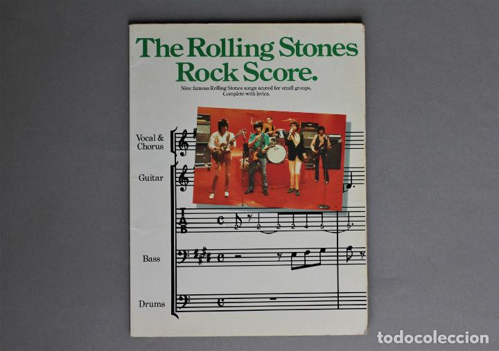 Cat&aacute;logos de M&uacute;sica: THE ROLLING STONES ROCK SCORE//PARTITURAS//WISE PUBLICATIONS//LONDON,1986