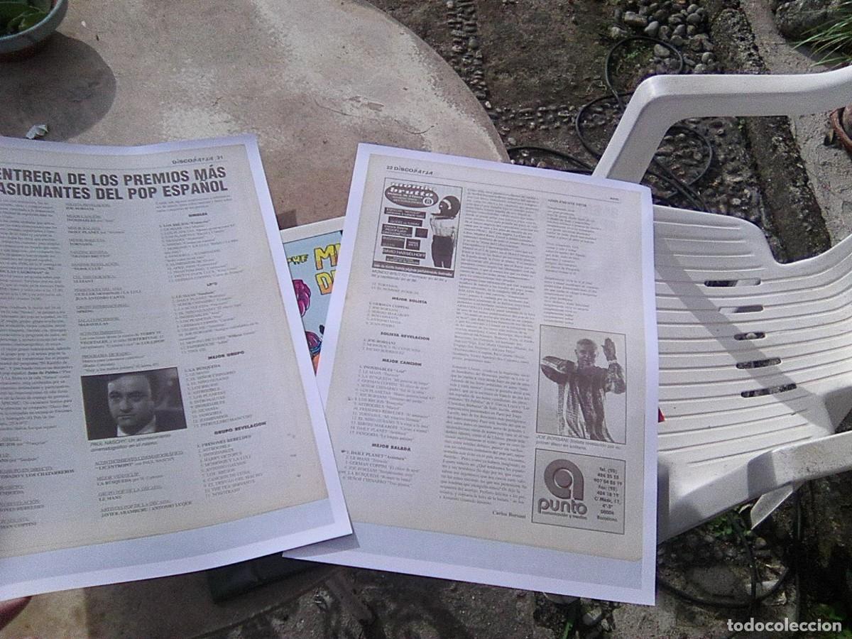 Cat&aacute;logos de M&uacute;sica: Juego De 2 L&aacute;minas -cartulina A3- art&iacute;culo d carlos Borsani El Kastillo De Las L&aacute;grimas -discobarsa