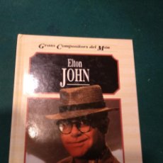 Catálogos de Música: ELTON JOHN - LIBRO EN CATALÀ DE JOHN O'MAHONY - BAULA 1ª ED. 1996 (CURIOSA DEDICATORIA). Lote 364761161