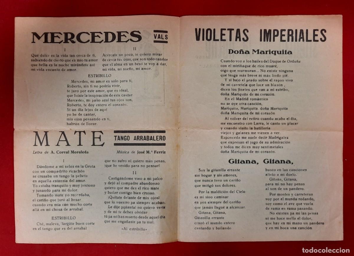 Cat&aacute;logos de m&uacute;sica: CANCIONERO - CHOTIS DE LA COLASA - Foto 2