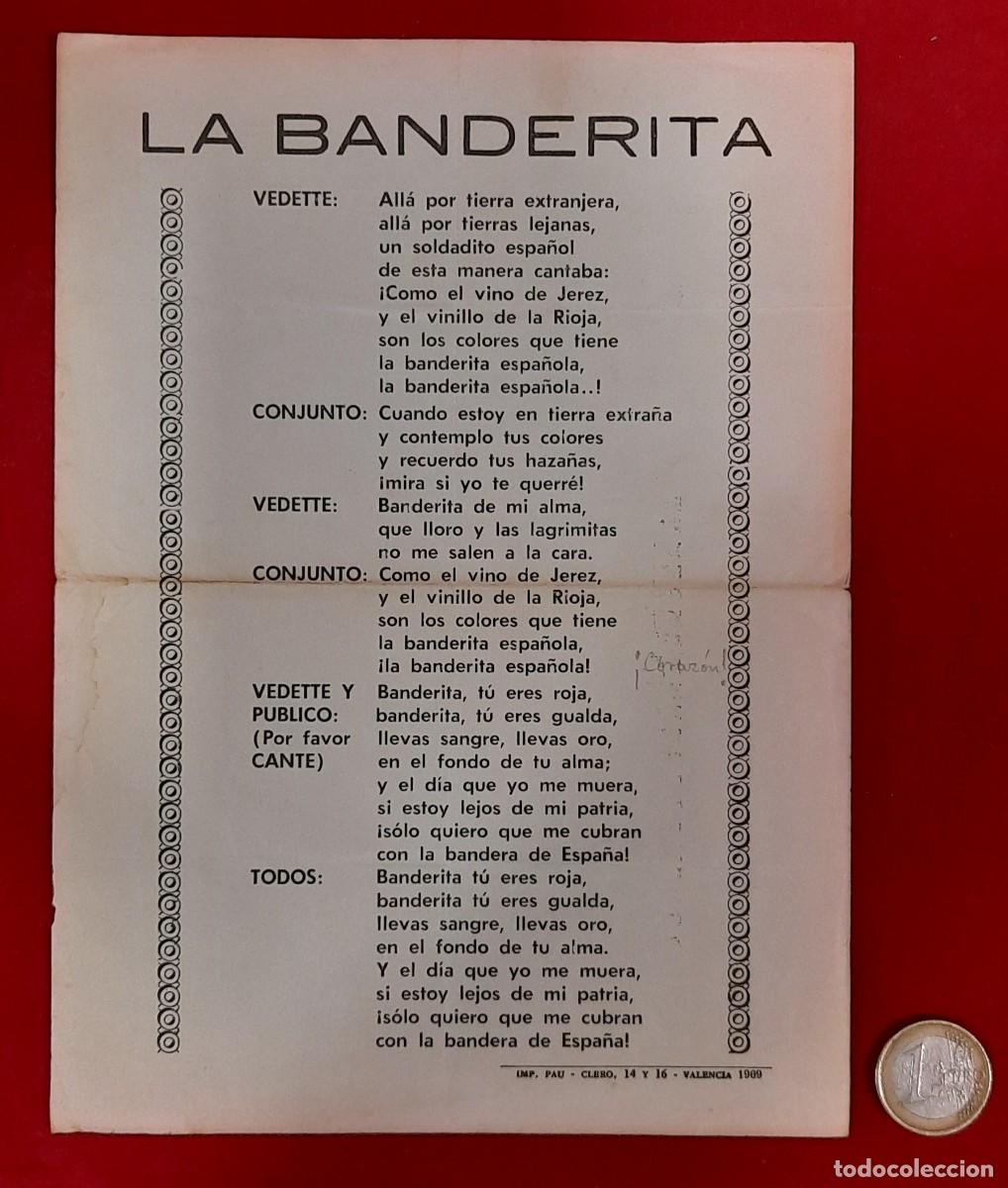 Catalogues de Musique: CANCIONERO - LA BANDERITA