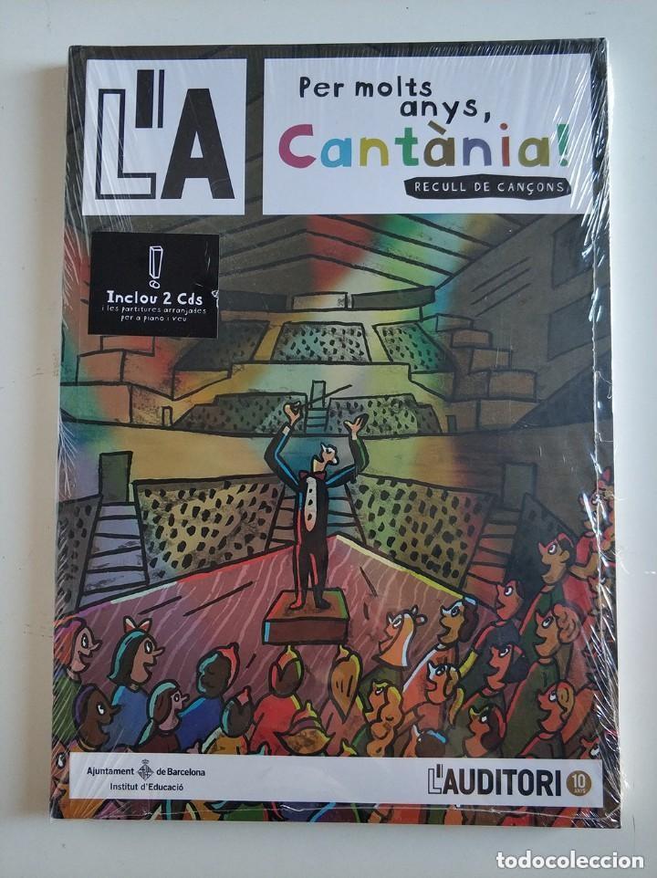 Catalogues de Musique: Per molts anys Cant&agrave;nia - 2 Libros y 2 CDs - Nuevo sin abrir