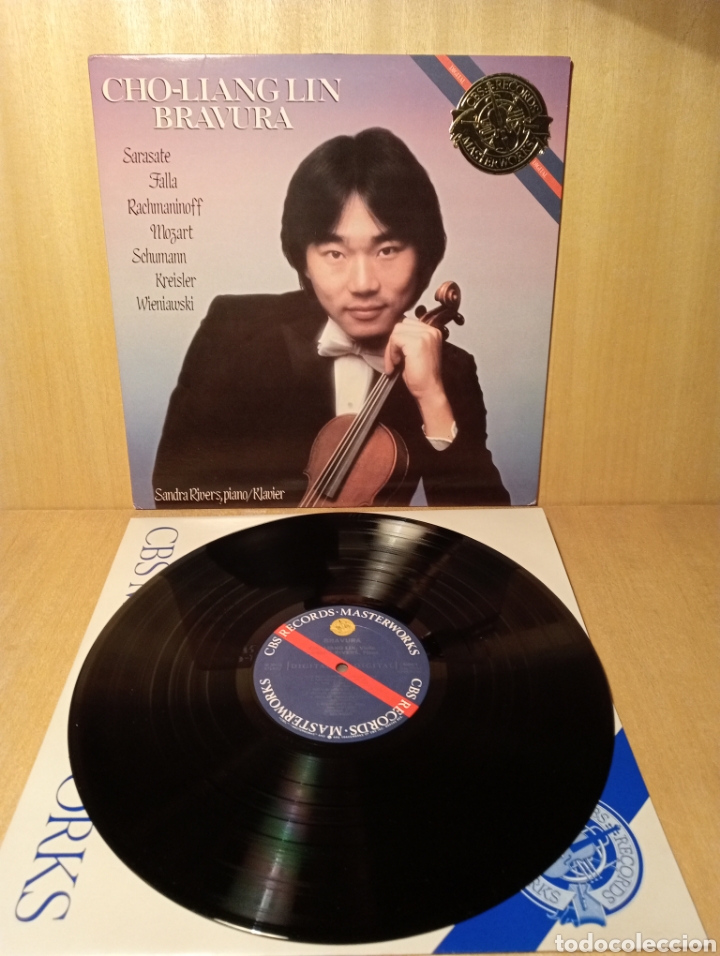 Catalogues de Musique: Chao-Liang Lin. Bravura. Sarasate. Falla. Kreisler. Wieniawski. A&ntilde;o 1984. Edici&oacute;n USA.