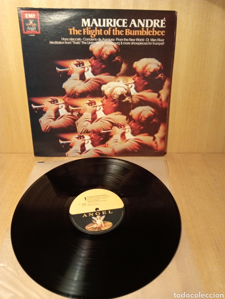 Catalogues de Musique: Maurice Andr&eacute;. Concierto Aranjuez. Etc. Carradot. A&ntilde;o 1984. Edici&oacute;n USA.