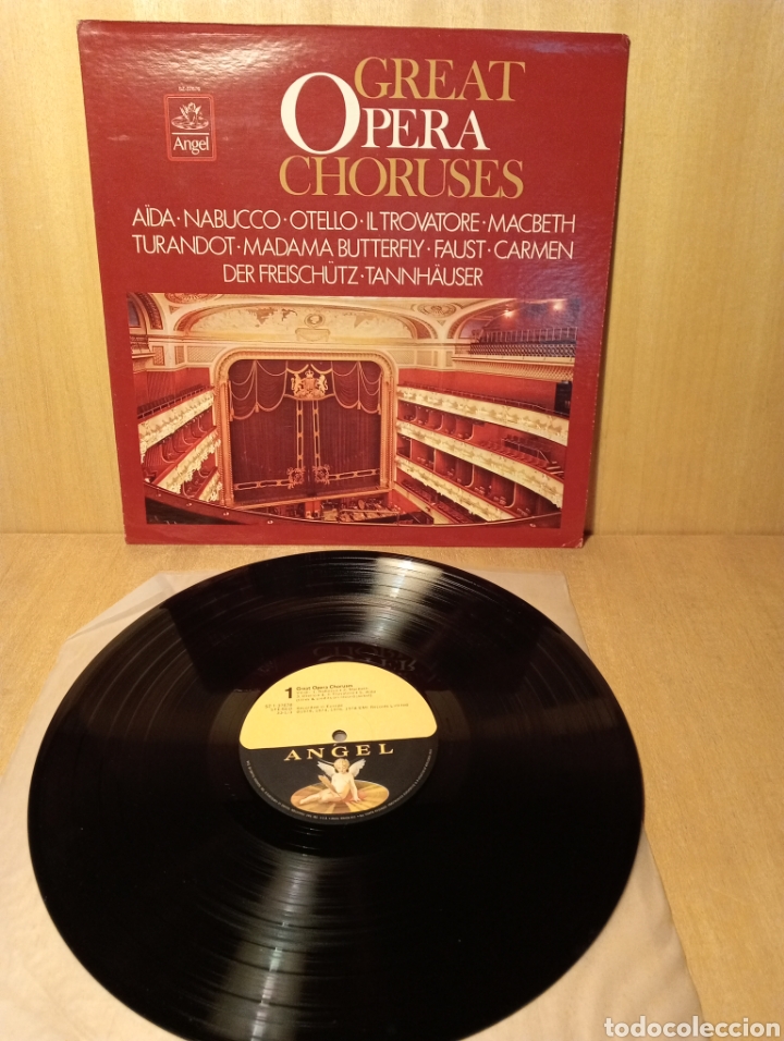 Catalogues de Musique: Grandes Coros de &Oacute;pera. A&ntilde;o 1979. USA.