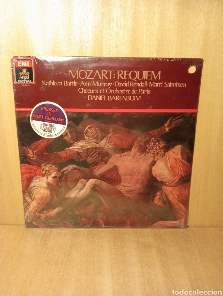 Catalogues de Musique: Mozart. Requiem. Orquesta Par&iacute;s. Barenboim. A&ntilde;o 1985. Sin estrenar.