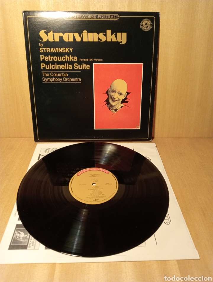 Catalogues de Musique: Stravinsky. Pulcinella. Petrouchka. Columbia Symp Orch. A&ntilde;o 1984. Edici&oacute;n USA.
