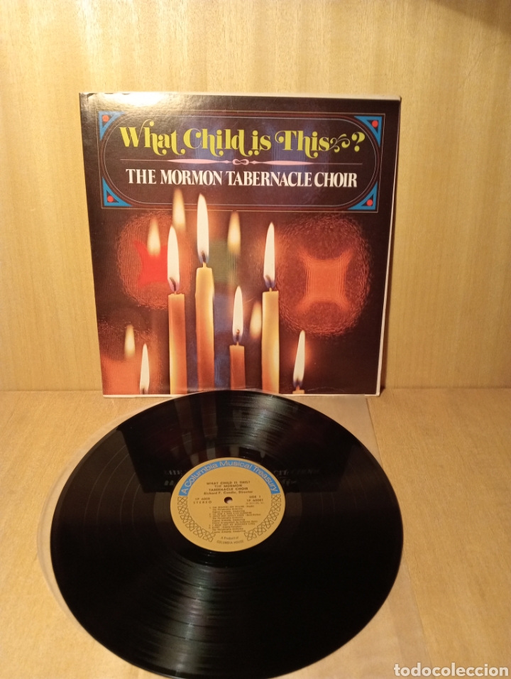 Catalogues de Musique: What child is this?. The Mormon Tabernacle Choir. A&ntilde;o 1973. Edici&oacute;n USA.