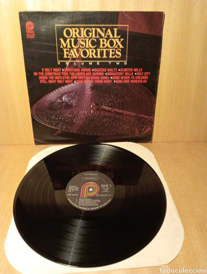 Catalogues de Musique: Original Music Box Favorites.Vol 2. A&ntilde;o 1980. Edici&oacute;n USA.