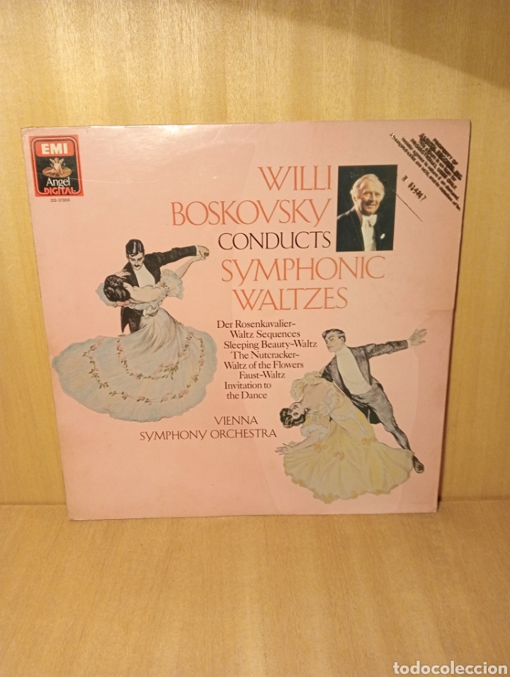 Catalogues de Musique: Valses Sinf&oacute;nicos. Strauss. Weber. Gounod. Etc. Viena Symp Orch. Boskovsky. 1983. USA. Sin estrenar.