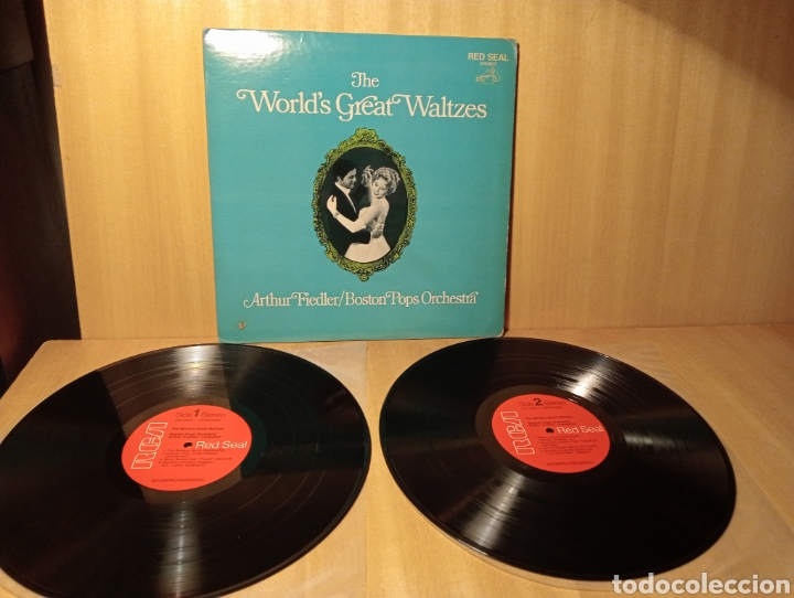 Catalogues de Musique: Grandes Valses. Arthur Fiedler. Boston Pops Orch. USA.